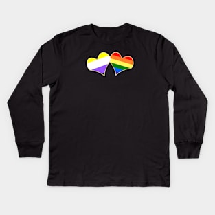 Non-gender/Orientation Kids Long Sleeve T-Shirt